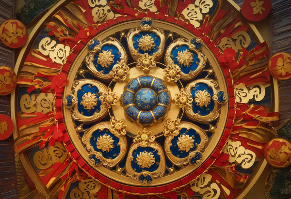 yüksek detay gerçekçi lunar new year