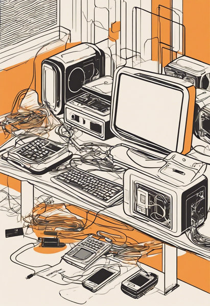 E-waste poster, student