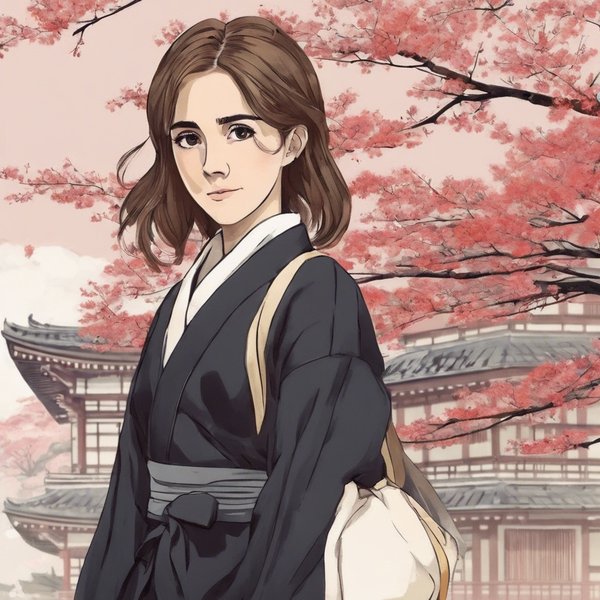 エマ・ワトソンに似た日本人女性 - AI képgenerátor Prompt