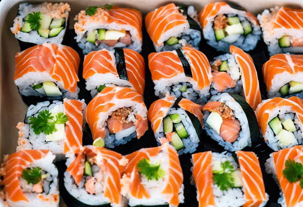 sushi salmon bake