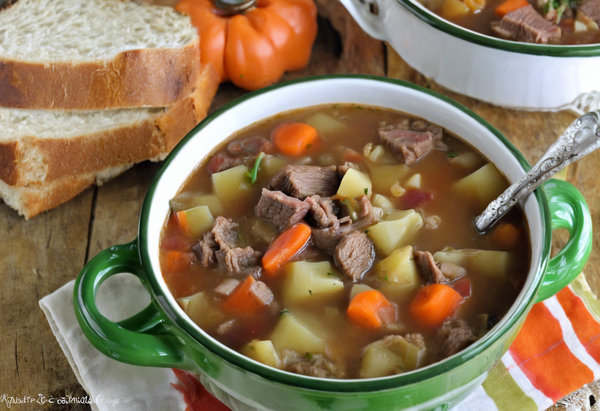 old fashioned vegetable beef soup recipe