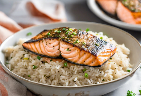 salmon and rice recipe