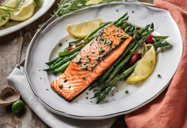 Mediterranean salmon recipe