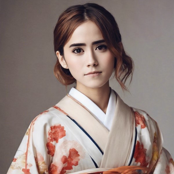 エマ・ワトソンに似た日本人女性 - AI képgenerátor Prompt