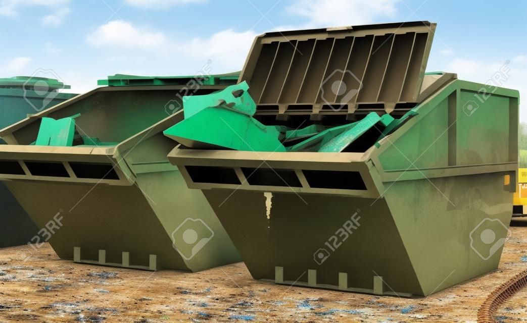 Industrieel afval: skips