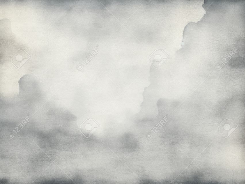 Grauer Himmel Textur Hintergrund Retro in weichen blassen Aquarell