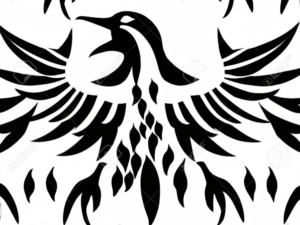 Phoenix bird wings