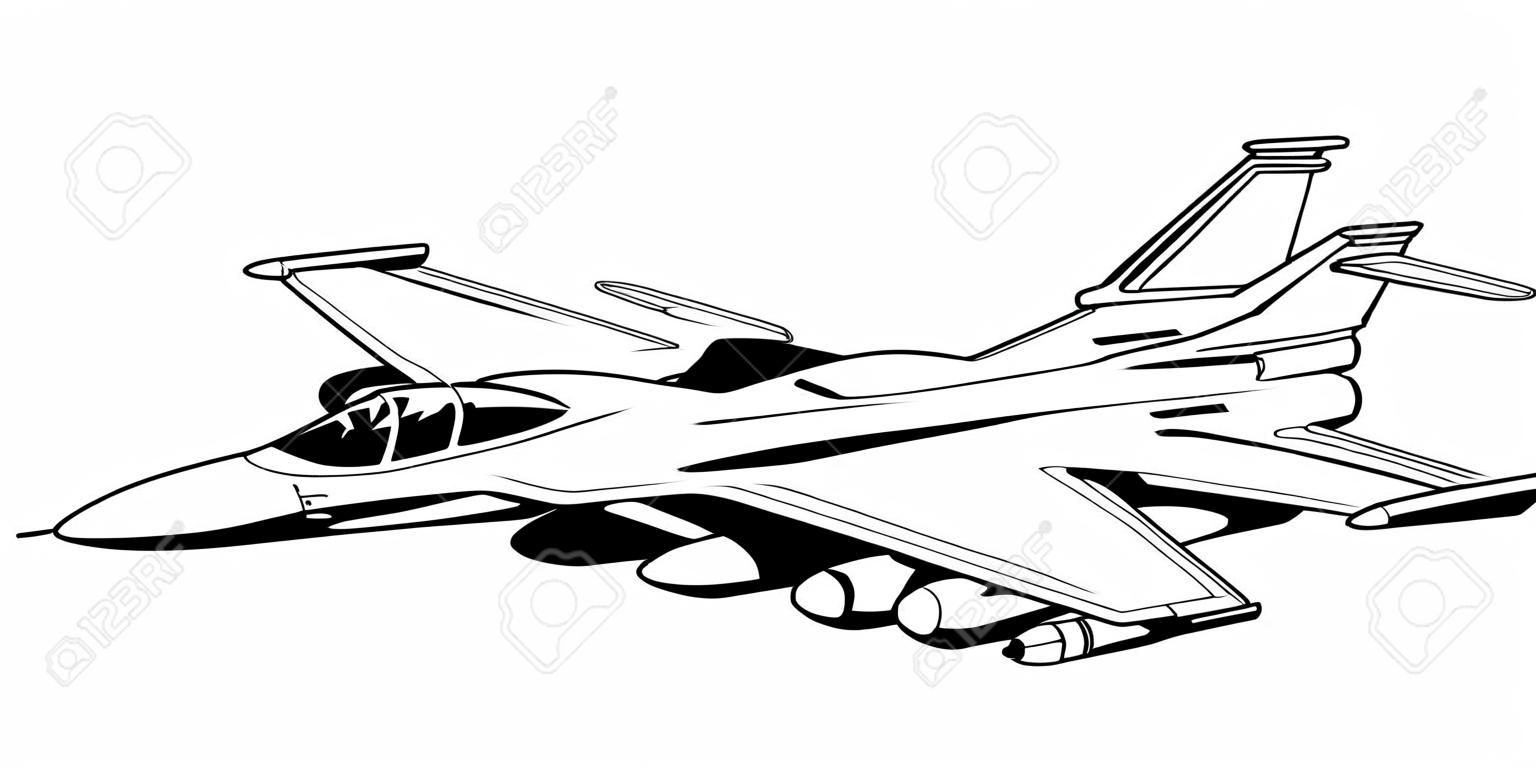 Jet Fighter Flugzeuge