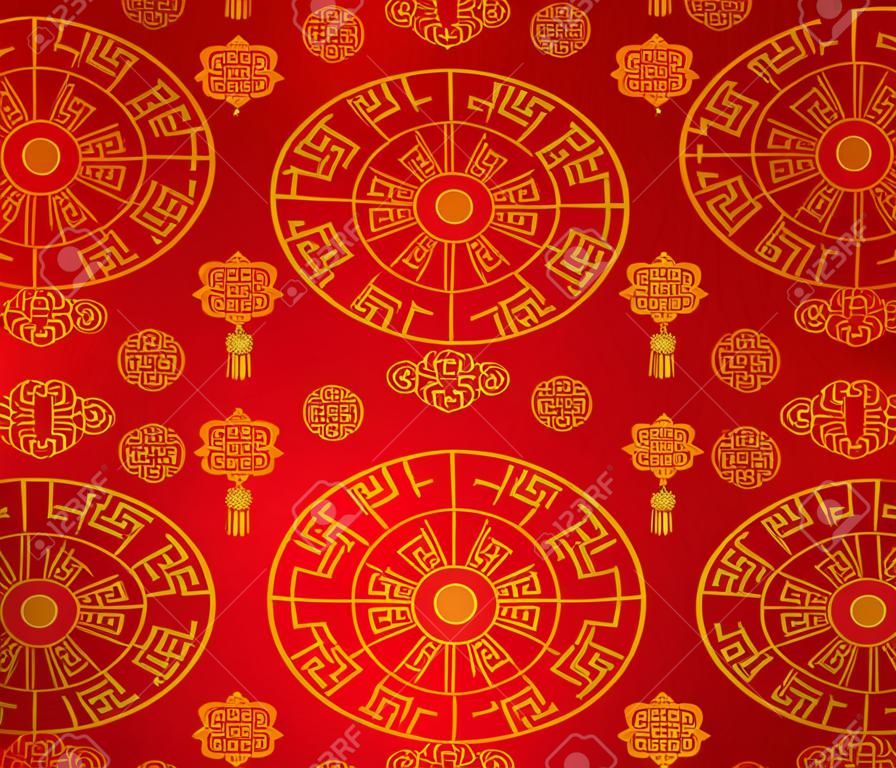 Chinese new year pattern background