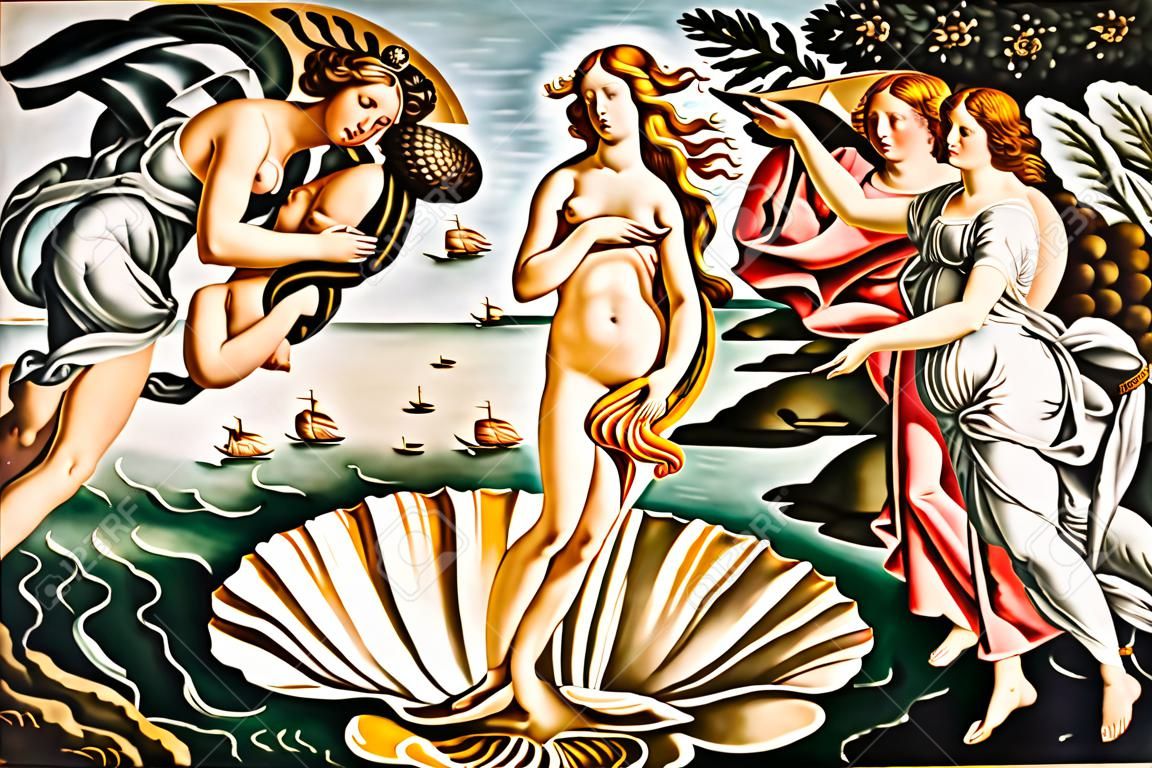 The Birth of Venus, Venus Anadyomene, art