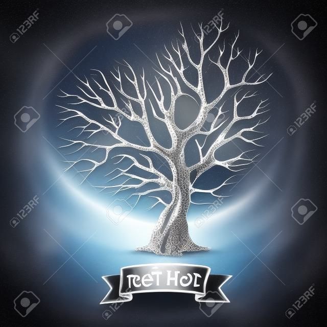 Baum mit herzförmigen Krone
