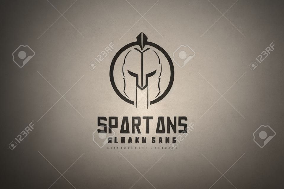 spartans logo vector design gráfico