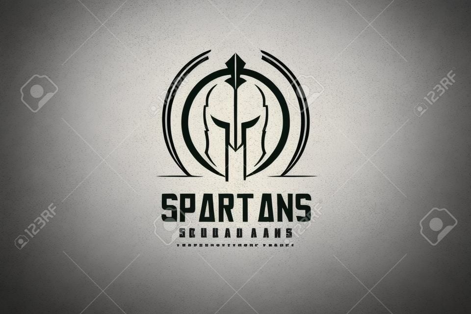 spartanie logo grafika wektorowa