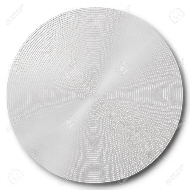 Abstrakcjonistyczna liniowa round rozeta odizolowywająca na białym tle. cienka linia logo. kształt geometryczny.
