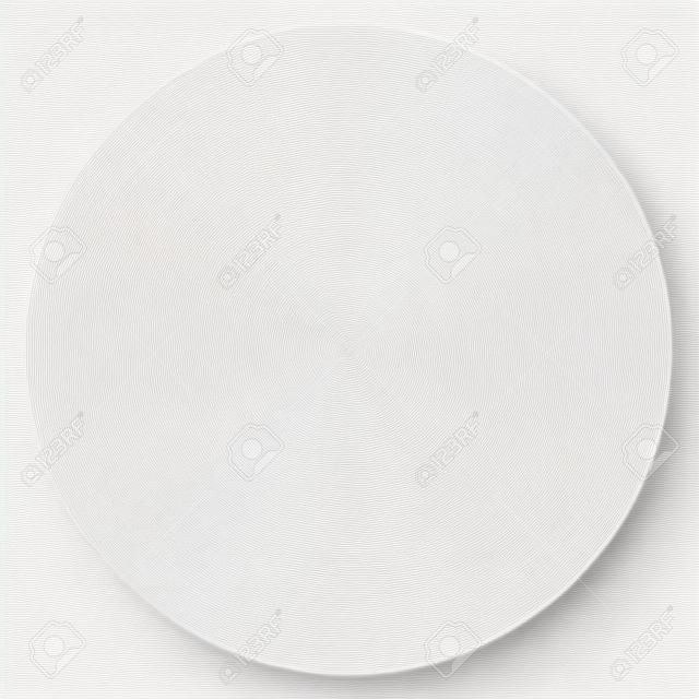 Abstrakcjonistyczna liniowa round rozeta odizolowywająca na białym tle. cienka linia logo. kształt geometryczny.