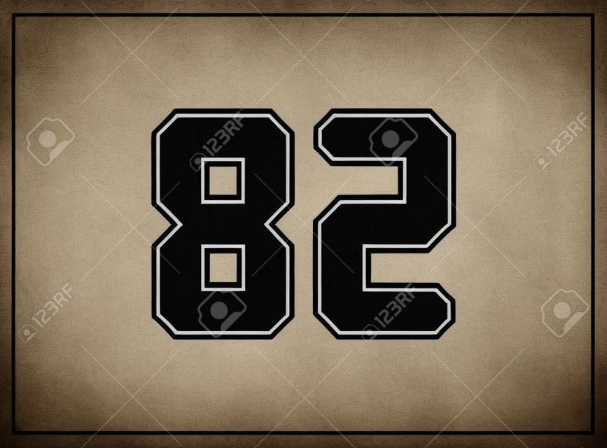 Football jersey numbers Stock Vector  Jersey numbers, Jersey font, Football  jerseys