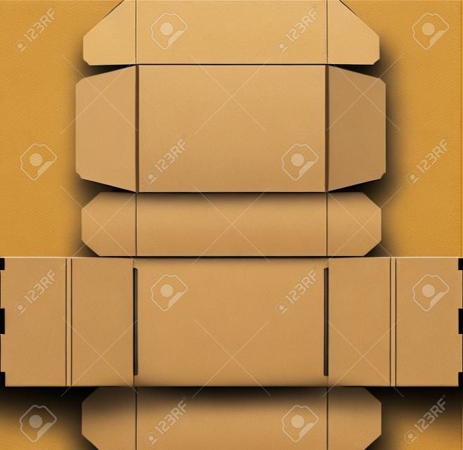 cardboard box template