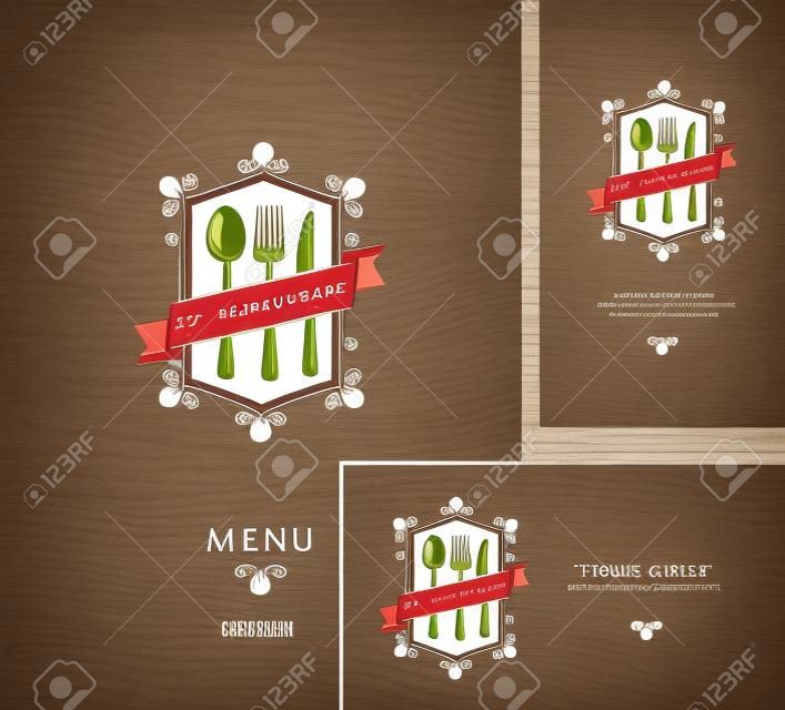 레스토랑 메뉴 디자인