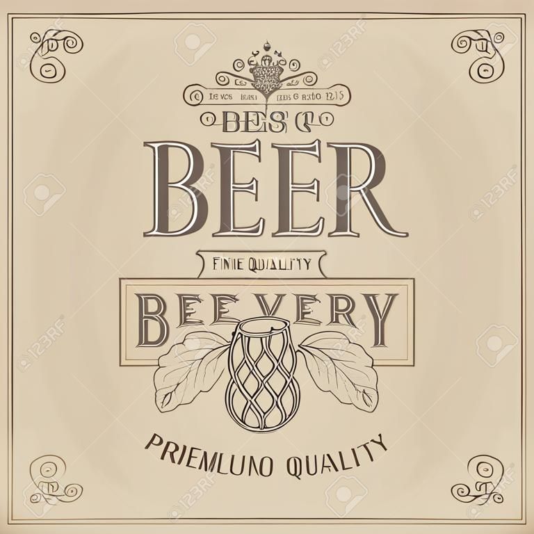 beer label design