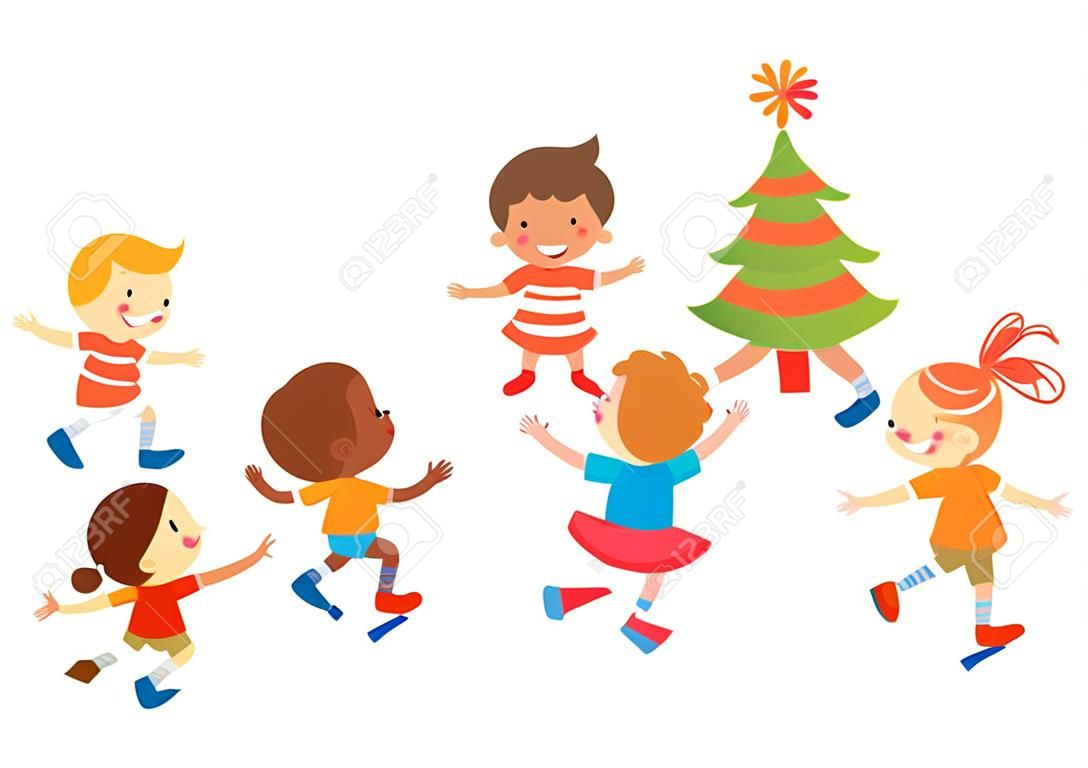 niños bailando clipart png