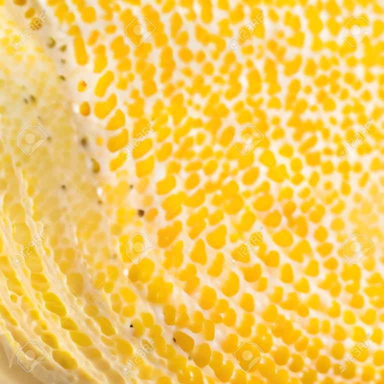 cáscara de limón textura macro