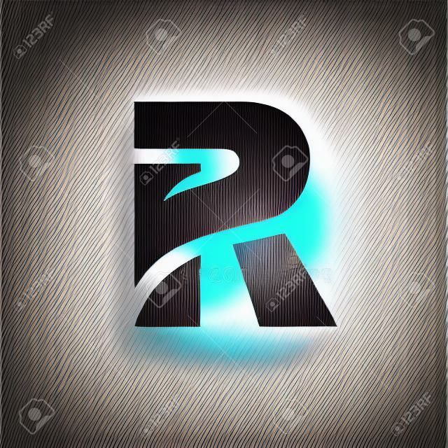 Logo für Buchstabe R-Design-Vorlage Vektor-Illustration