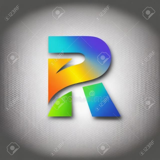 R デザイン テンプレート ベクトル図のためのロゴ