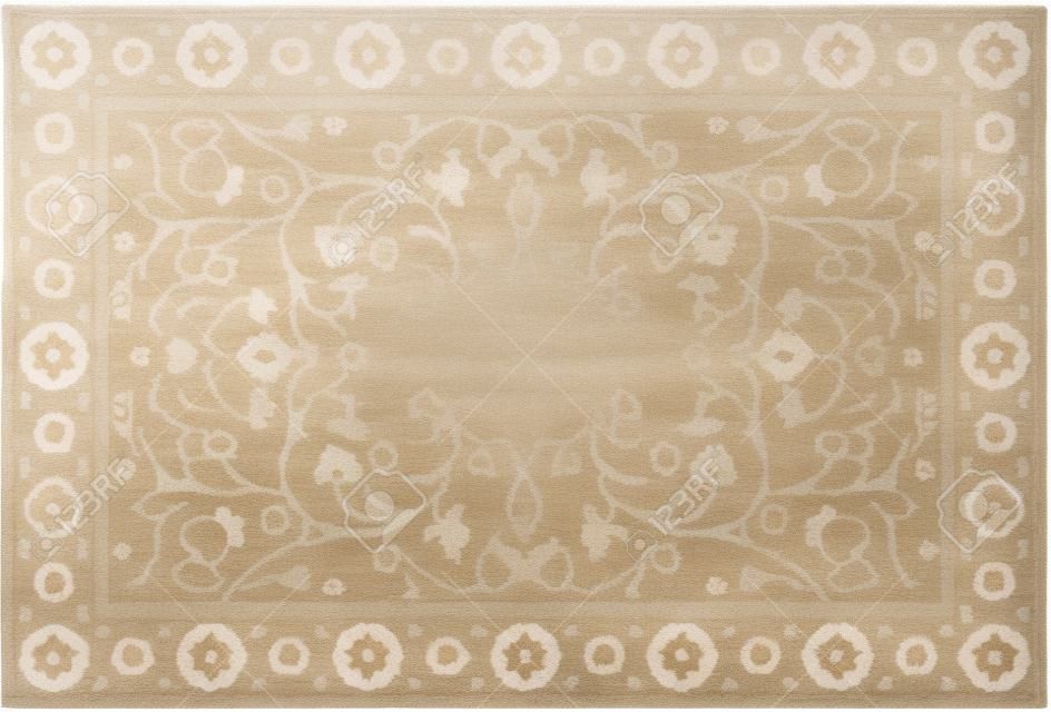 All-over Floral Rug Layout set in a soft earth color scheme 