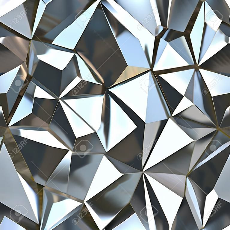 Fémes Crystals Seamless Texture Tile
