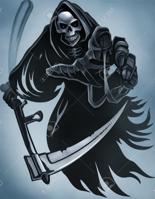 Grim Reaper Illustrazione