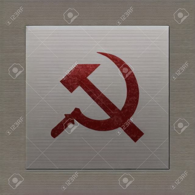 hoz URSS y símbolo del martillo