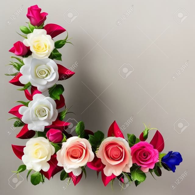 Beau bouquet de roses