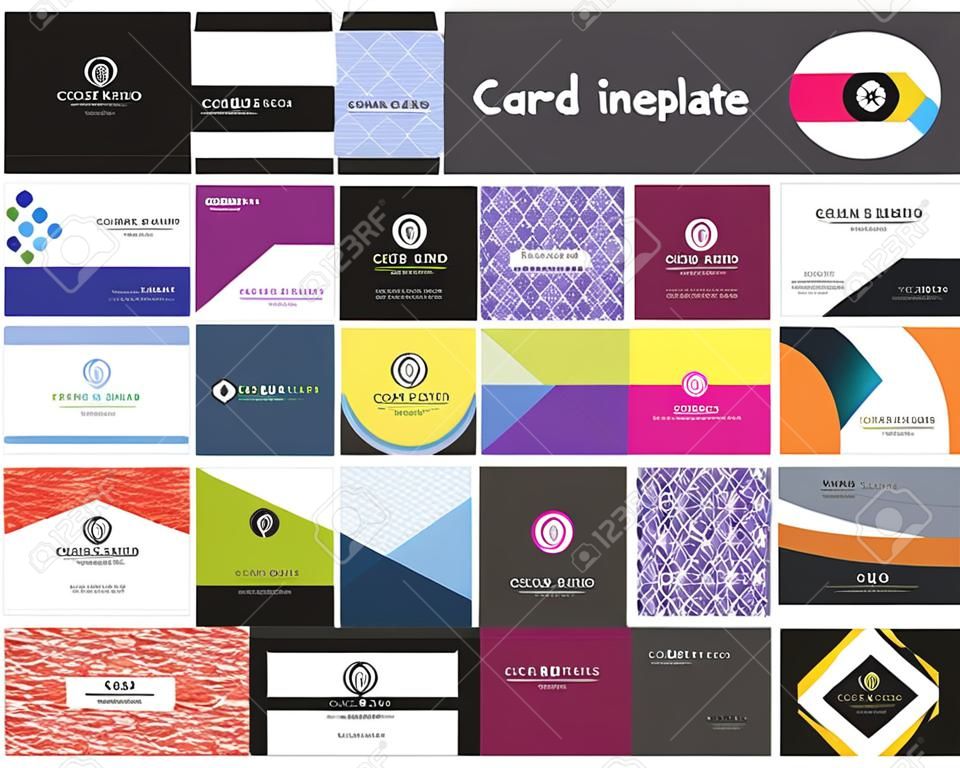 30 colorful business card template