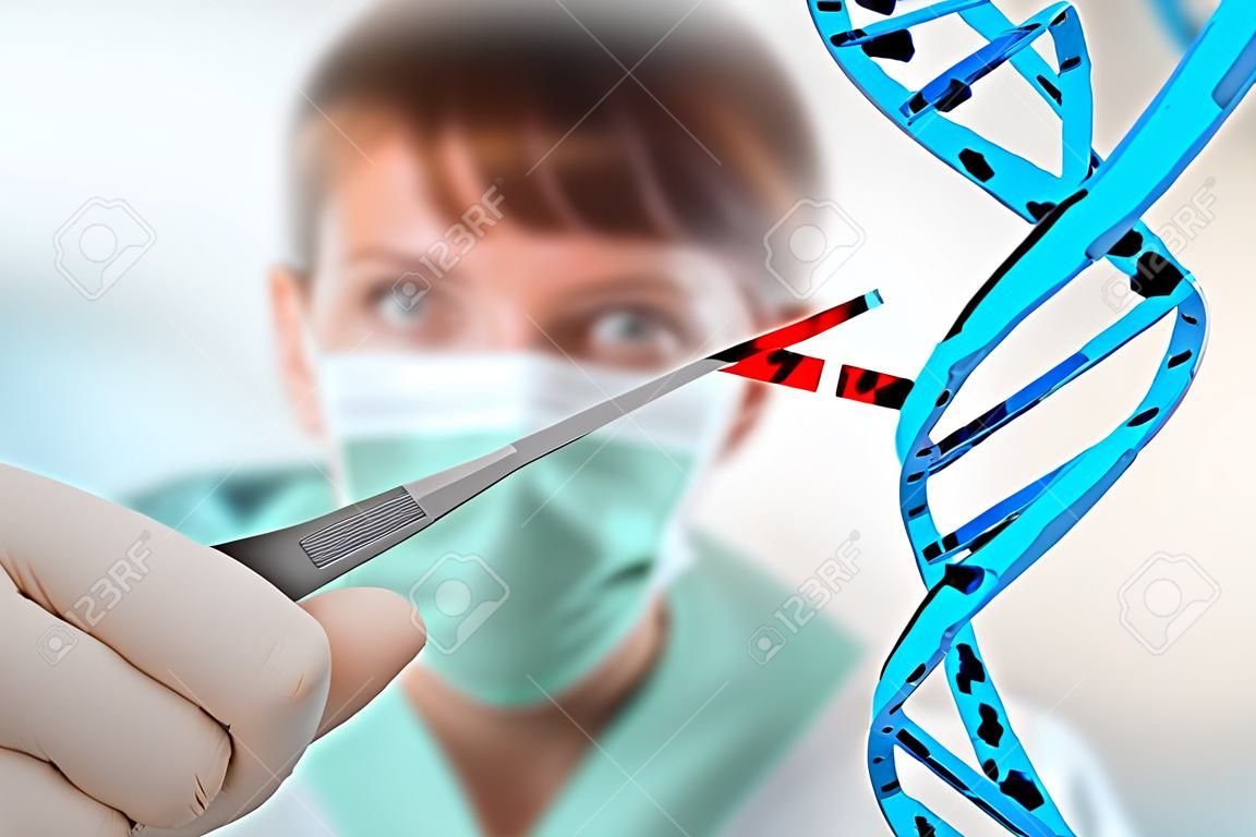 DNA yerine bilim adamının eli - genetik mühendisliği ve gen manipülasyonu kavramı