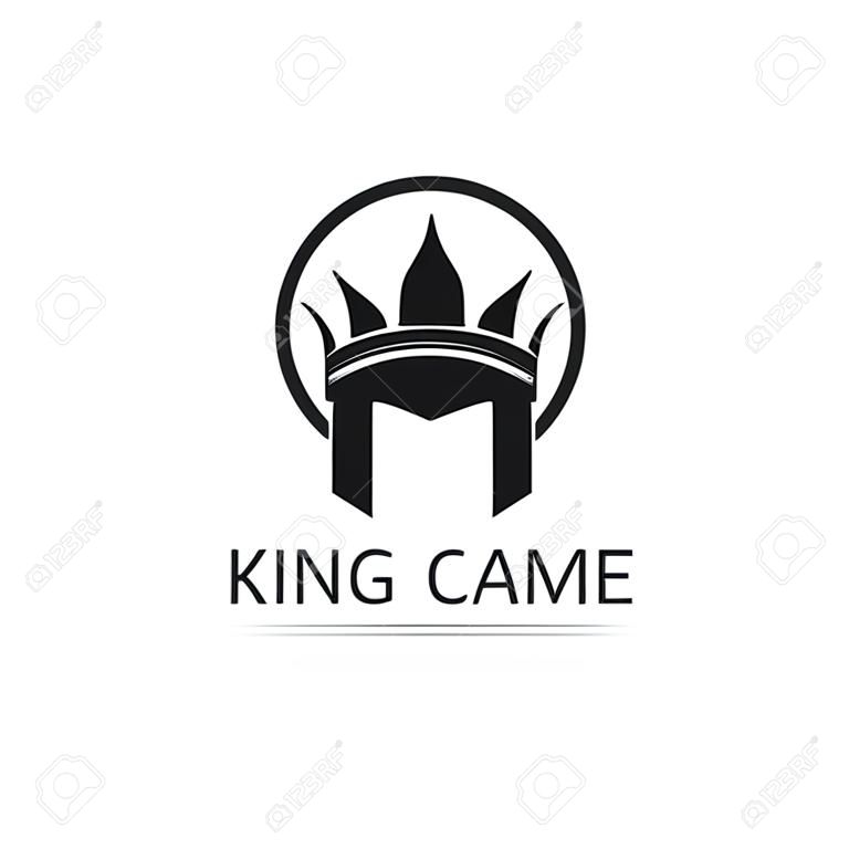 Crown Logo König Logo Queen Logo, Prinzessin, Vorlage Vektor Icon Illustration Design Imperial, Royal und Success Logo Business