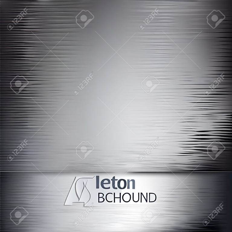 Perfect metal texture background and vector illustration