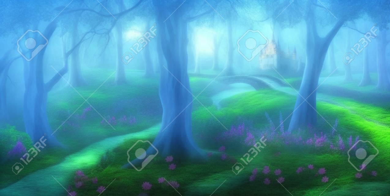Magic Forest Rond het sprookjeskasteel