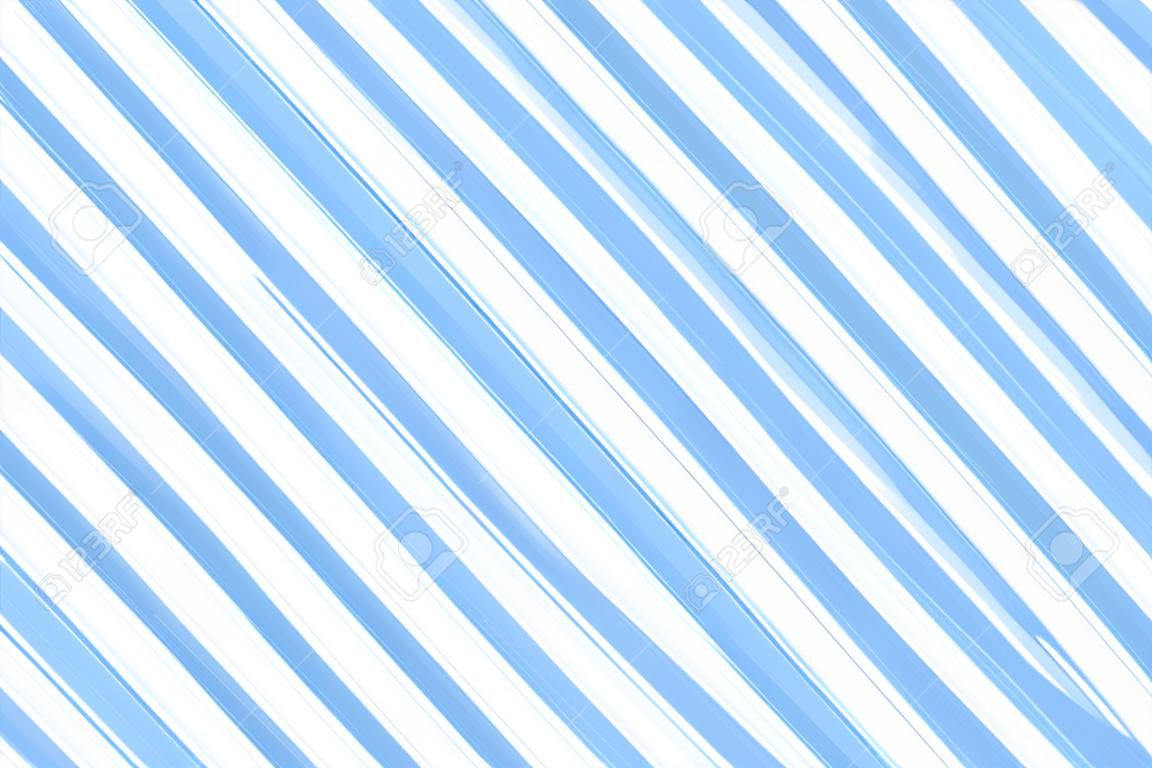 Blue Stripes On White Background. Striped Diagonal Pattern Blue