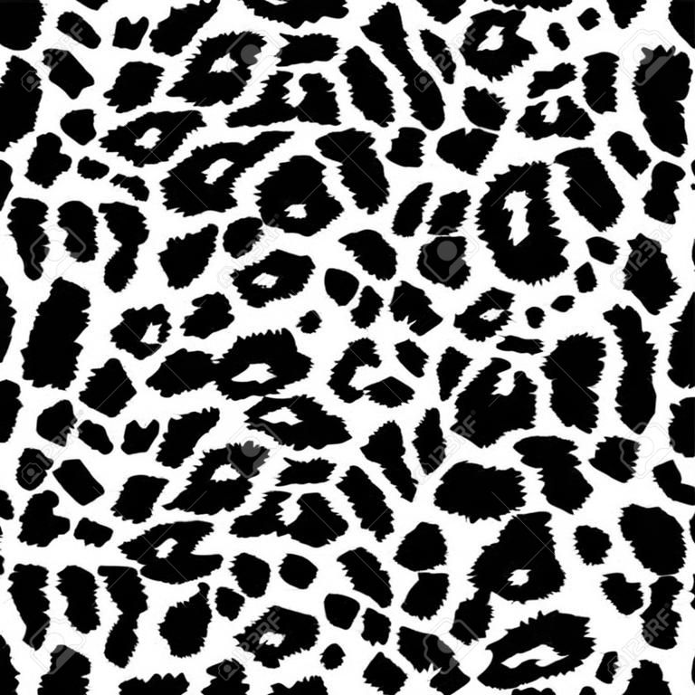 Leopard Baskı Dikişsiz Desen Vektör İllüstrasyon. Tasarım, Web Sitesi, Arka Plan, Afiş Wild doku. Jaguar Şablon. Natura Duvar kağıdı
