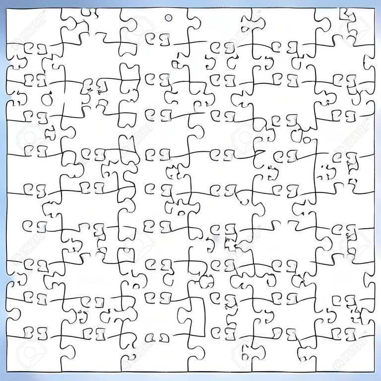 Puzzle set: 24, 28, 30, 35, 36 pièces. Décrire vecteur puzzle.