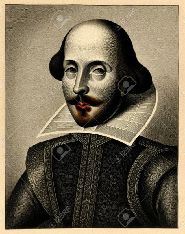 William Shakespeare'in 19. yüzyıl oyma