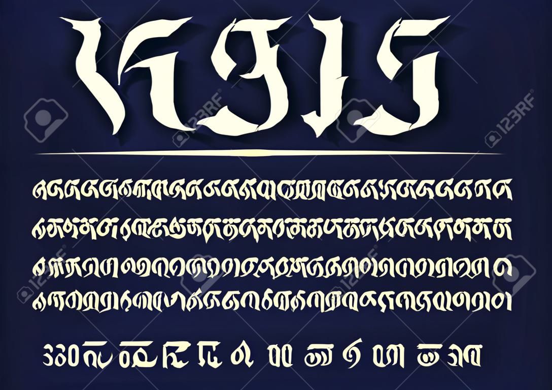 tipo alfabeto tailandês estilo Khmer