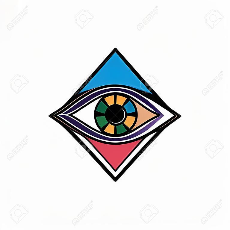 One eye logo concept design.