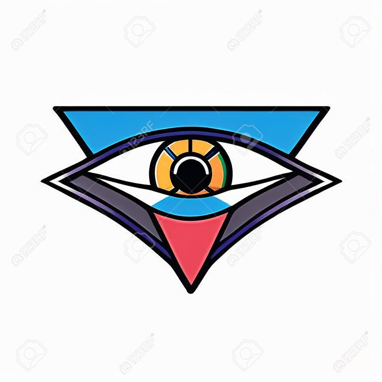 One eye logo concept design.