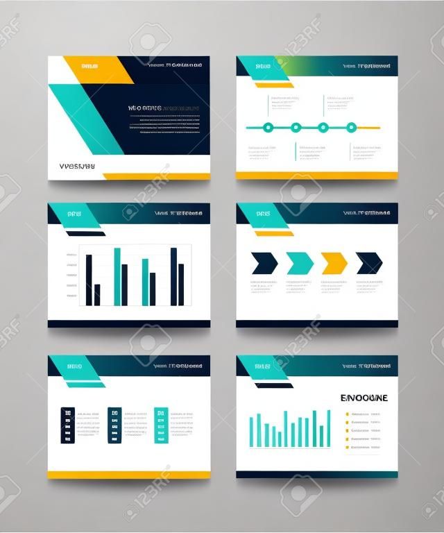 Vector template presentation slides background design.info graphs and charts . slides design.flat style.