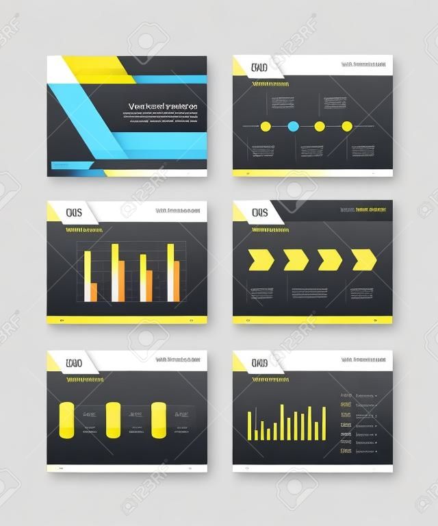 Vector template presentation slides background design.info graphs and charts . slides design.flat style.