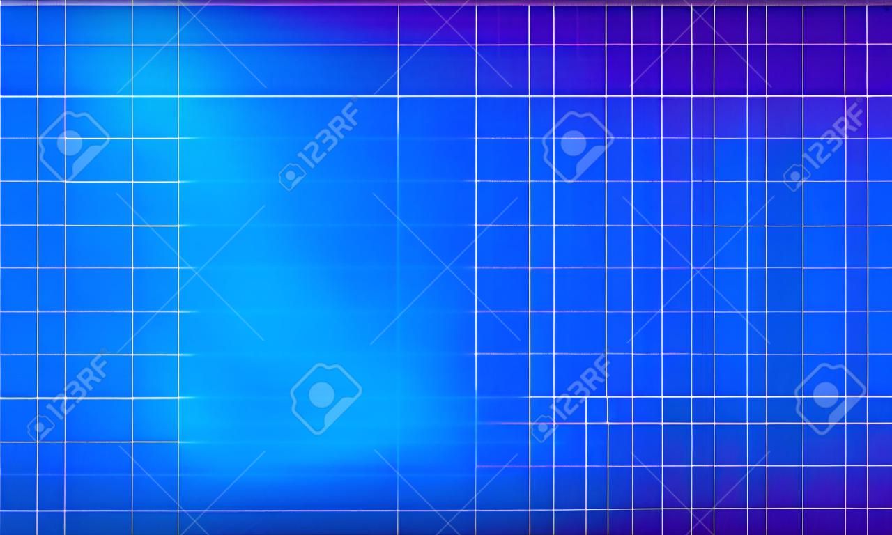 Graph paper grid lines blue color background