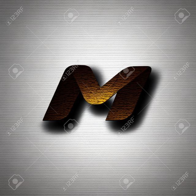 Lettera M icone di elementi del modello di progettazione