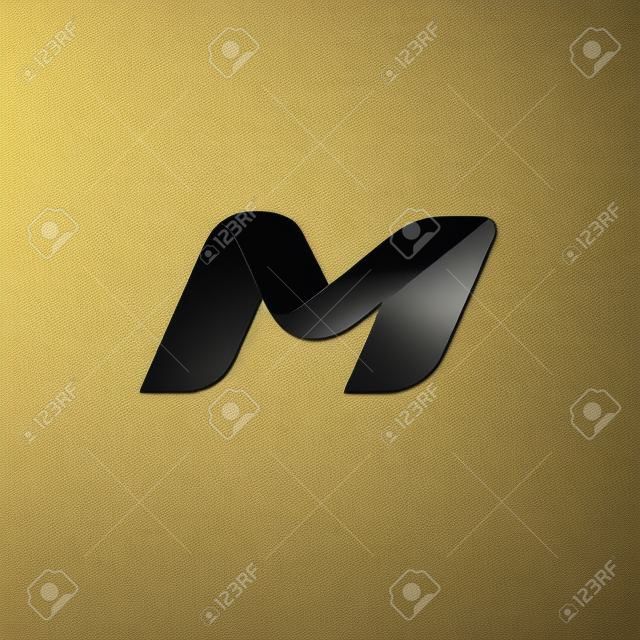 Lettera M icone di elementi del modello di progettazione