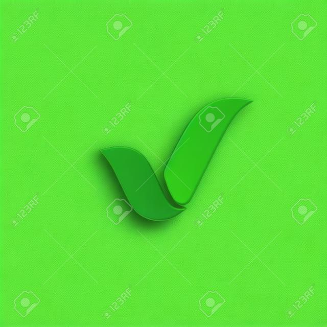 Eco levelek pipa logó ikonra tervezősablon elemek